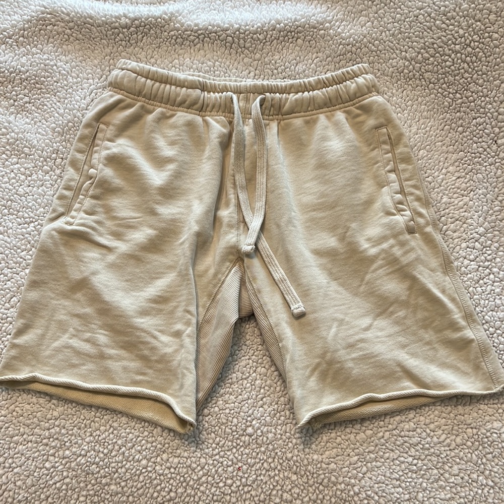 TALENTLESS Womens Cut Off Shorts - Bone | Size S